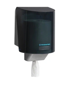 Детальное фото товара: Kimberly-Clark Professional™ Диспенсер для протирочных салфеток — Рулон с центральной подачей / Серый