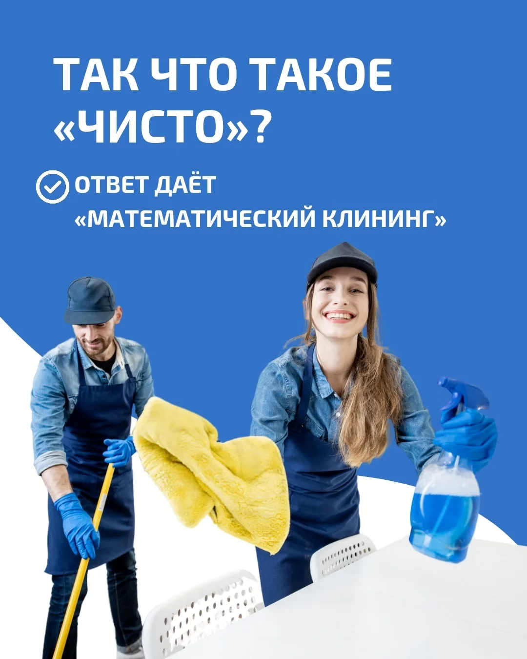 Так что такое "Чисто"? Ответ дает "Математический Клининг"
